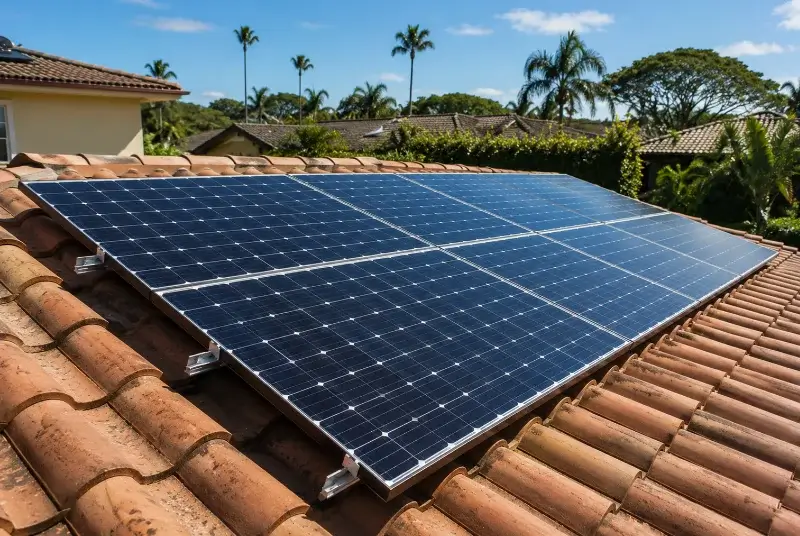 Installation de panneaux solaires à Saint-Andéol
